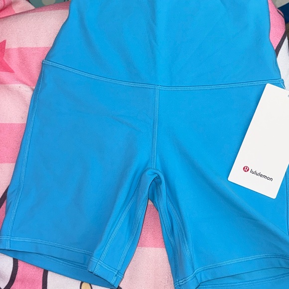 Lululemon Align High-Rise Short 6” *NWT Kayak Blue Light/ 4 - Picture 4 of 6